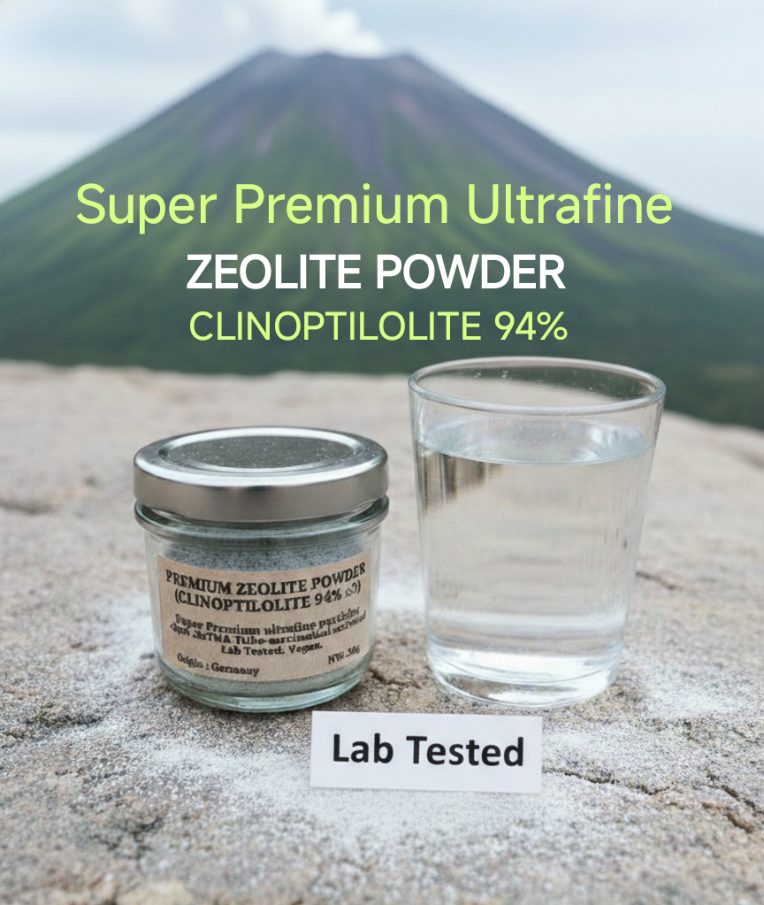 Premium Zeolite Powder (Clinoptilolite 94%) 30g