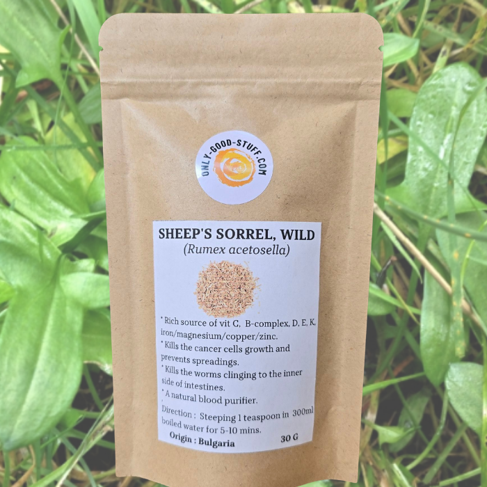 Sheep's Sorrel Tea (Rumex acetosella), Wild 30g