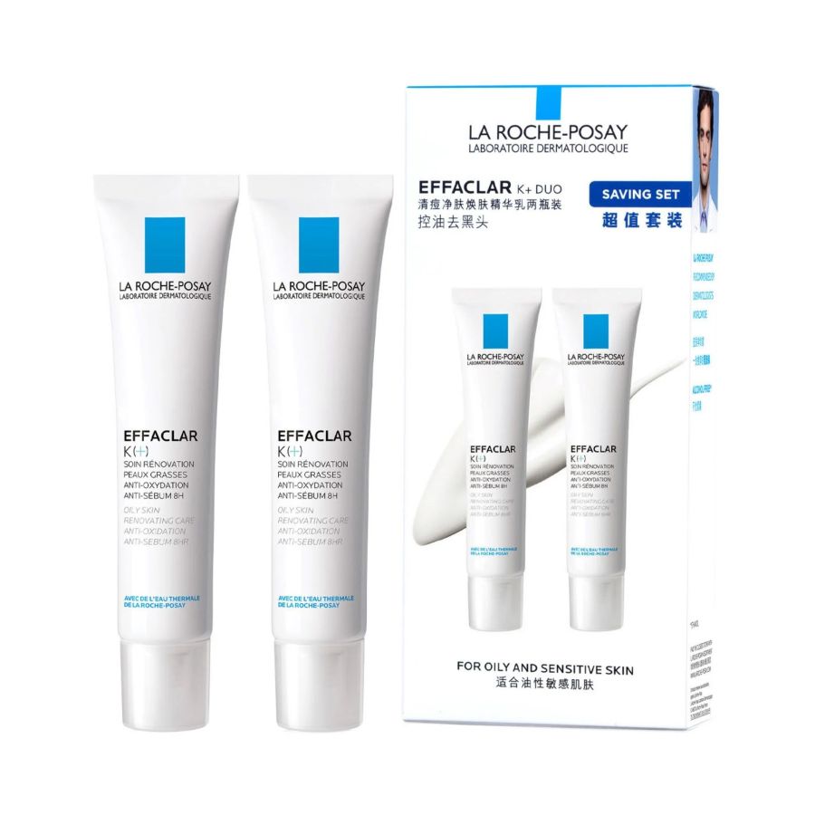 LA ROCHE-POSAY EFFACLAR K(+) DUO DUTY FREE EXCLUSIVE SERUM ANTI-SEBUM 